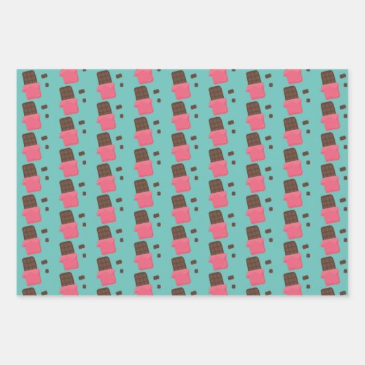 Niedlicher S'mores Snack Geschenkpapier Set (Vorderseite 2)