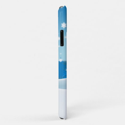 Niedlicher Snowman Case-Mate iPhone Hülle (Hinten/Rechts)