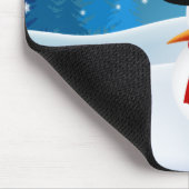 Niedlicher Snowman Mousepad (Ecke)