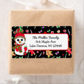 Niedlicher Snowman Urlaub Saisonfest (Insitu)