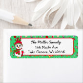 Niedlicher Snowman Urlaub Saisonfest (Insitu)