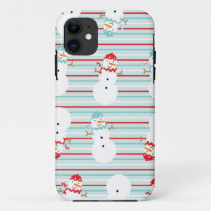 Niedlicher Snowman-Winter-Entwurf iPhone 5 Fall Case-Mate iPhone Hülle