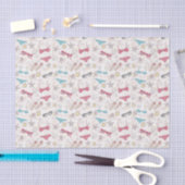 Niedlicher Sommer-abstraktes Muster Seidenpapier (Handwerk)