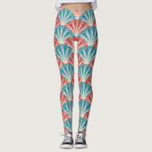 Niedlicher Sommer im Stil der 50er Jahre im Juli, Leggings (Vorderseite)