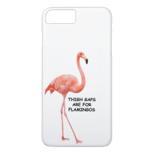 Niedlicher Sommer Inspiration rosa Flamingo iPhone 8 Plus/7 Plus Hülle