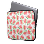 Niedlicher Sommer Kawaii Watercolor Laptopschutzhülle (Vorderseite Links)