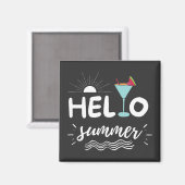 Niedlicher Sommer Magnet (Vorderseite/Rückseite)