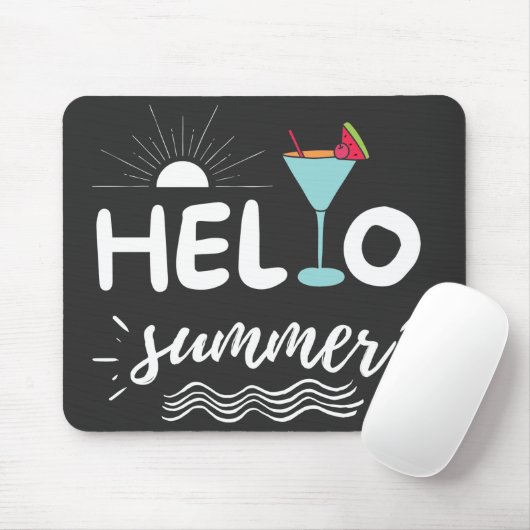 Niedlicher Sommer Mousepad (Mit Mouse)
