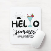 Niedlicher Sommer Mousepad (Mit Mouse)