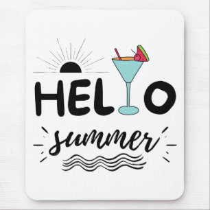 Niedlicher Sommer Mousepad