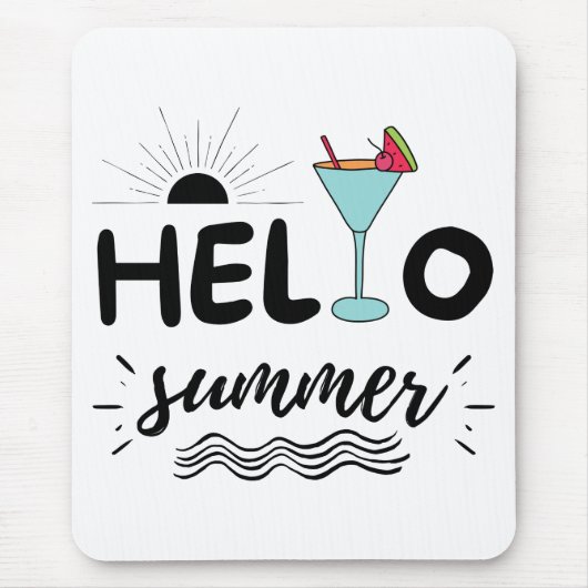 Niedlicher Sommer Mousepad (Vorne)