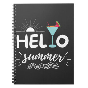 Niedlicher Sommer Notizblock