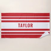 Niedlicher Sommer Picnic Strandtuch (Vorderseite)