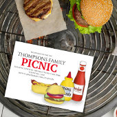 Niedlicher Sommer Picnic Trendy Cookout Whimsical Einladung