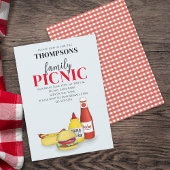 Niedlicher Sommer Picnic Trendy Cookout Whimsical Einladung