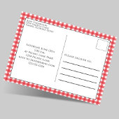 Niedlicher Sommer Picnic Trendy Cookout Whimsical Postkarte