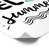 Niedlicher Sommer Poster (Ecke)