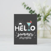 Niedlicher Sommer Postkarte (Stehend Vorderseite)