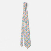 Niedlicher Sommer Seashells Marine Neck Tie Krawatte (Rückseite)