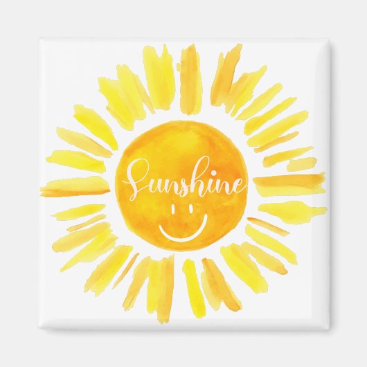 Niedlicher Sommer Vacay Mode Sonnenschein Magnet (Vorne)