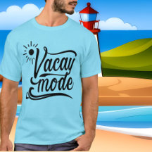 Niedlicher Sommer Vacay Mode T - Shirt