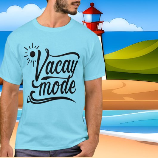 Niedlicher Sommer Vacay Mode T - Shirt