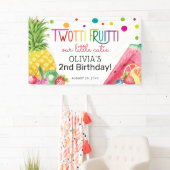 Niedlicher Sommer ZWEI-tti Fruitti Fruit 2. Geburt Banner (Insitu)