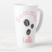 Niedlicher Sommerkaffee Milchtasse (Rechte Ecke)