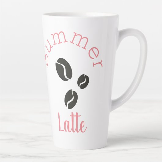 Niedlicher Sommerkaffee Milchtasse (Rechts)