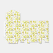 Niedlicher Sommerlemon Citrus Doodle Yellow Geschenkschachtel (Ungefaltet)