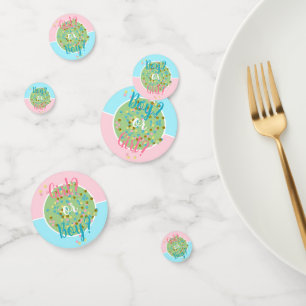 Niedlicher Sommerspass farbenfrohe Confetti Dots Konfetti