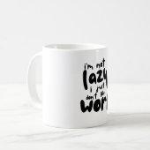 Niedlicher Sommerurlaub Katzenbecher Kaffeetasse (Vorderseite Links)