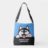 Niedlicher Sondertext von Sibirien Husky