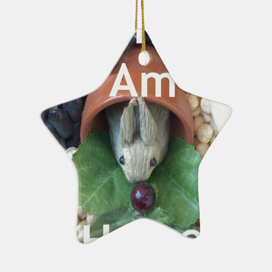 Niedlicher Sonnendach Keramikornament (Rechts)