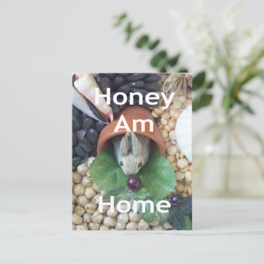 Niedlicher Sonnendach Postkarte (Stehend Vorderseite)