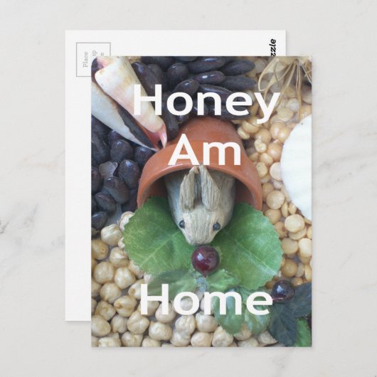 Niedlicher Sonnendach Postkarte (Vorne/Hinten)