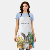 Niedlicher Sonnenschein im Garten All-Over-Print-S Schürze (Getragen)