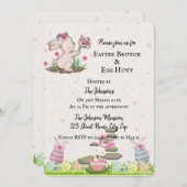 Niedlicher Sonnenschein in Beige Textur Minimaler Einladung (Vorne/Hinten)