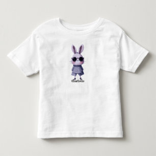 Niedlicher Sonnenschein in Sonnenbrille Personalis Kleinkind T-shirt