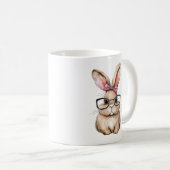 Niedlicher Sonnenschein mit Brille WaterColor-Desi Kaffeetasse (VorderseiteRechts)