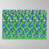 Niedlicher Sonnenschein mit Schirm - versteckter 3 Poster (Vorne)