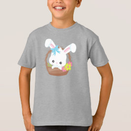 Niedlicher Sonnenschein, Weißer Hase, Kaninchen, B T-Shirt