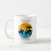 Niedlicher Sonnenuntergang in Florida Kaffeetasse (Links)