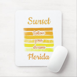 Niedlicher Sonnenuntergang in Florida Mousepad