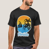 Niedlicher Sonnenuntergang in Florida T-Shirt (Vorderseite)