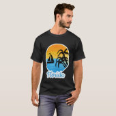 Niedlicher Sonnenuntergang in Florida T-Shirt (Vorne ganz)