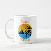 Niedlicher Sonnenuntergang in Florida Tasse (Links)
