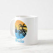 Niedlicher Sonnenuntergang in Florida Tasse (Vorderseite Links)