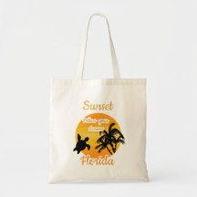 Niedlicher Sonnenuntergang in Florida