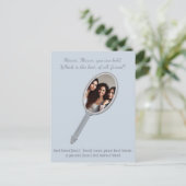 Niedlicher, sonniger Freundschaftswunsch, Foto Vin Postkarte (Stehend Vorderseite)